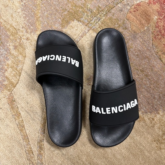 ~ | BALENCIAGA | POOL SLIDE SANDAL ~ - Picture 8 of 10